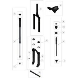 Dvo Kit Piston à Air Diamond D3/e3 Ref 14