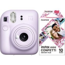 FUJI INSTAX Fujifilm Instax Mini 12 Violet lilas + pellicule Confetti