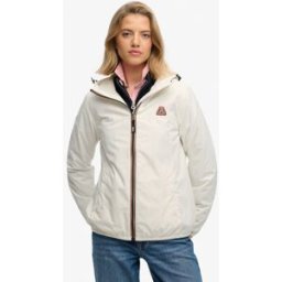 Superdry Femme Veste Coupe-vent Essential Tri White Taille: 34