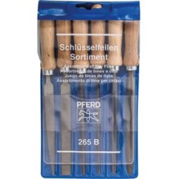 PFERD TOOLS 11706100 Set de limes à clés 100 mm avec manche, dans un étui plastique Longueur 100 mm 1 pc(s)
