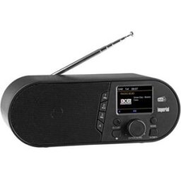 Imperial DABMAN d105 Radio de table DAB+, FM, FM noir