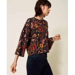 Actitude by Twinset Pull jacquard floral