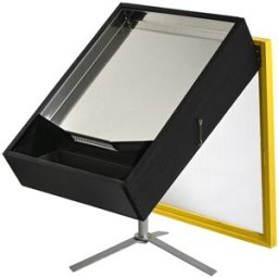 Apiculture.net - Matériel apicole français Cérificateur solaire avec pied inox