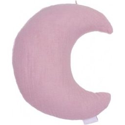 BB & Co Bouillotte lune bambou et gaze de coton pétale