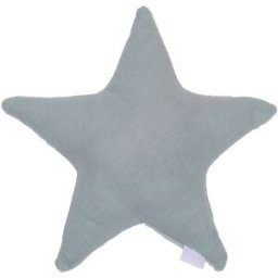 BB & Co Bouillotte étoile bambou et gaze de coton vert de gris