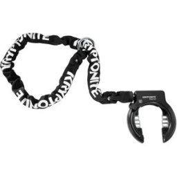 Kryptonite Cadenas De Cadre De Vélo Ring Retractable Whith Chain Plug In