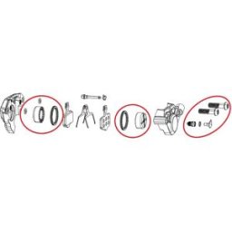 Sram Kit Piston Rival E1