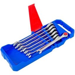 Workpro Jeu De Clés Plates Combinées 7 Pièces Multicolor One Size
