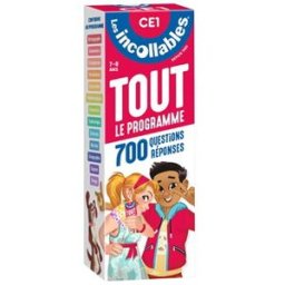 Les incollables : tout le programme, 700 questions réponses : CE1, 7-8 ans Play Bac Éditions Play Bac