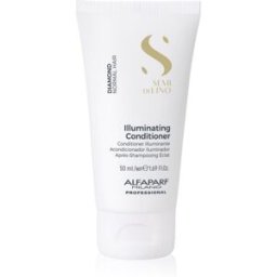 Alfaparf Milano Semi di Lino Diamond Illuminating après-shampoing éclaircissant pour des cheveux éclatants et faciles à coiffer 50 ml