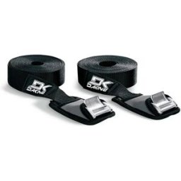 Dakine Pad De Traction Baja Tie Down Straps 12´ Black One Size unisex