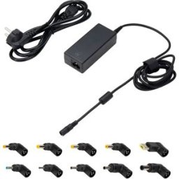 Ewent Chargeur Pour Ordinateur Portable Ew3968 65w Black One Size unisex