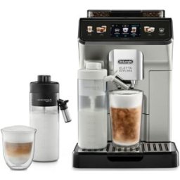 DeLonghi Expresso Broyeur De'Longhi Eletta Explore 450.65.s Gris - Machine à café à grain 1450 W - MaxiCoffee Garantie 3 ans