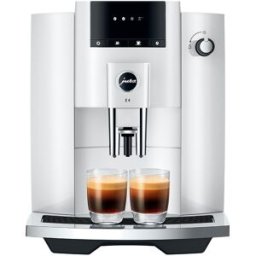 Expresso Broyeur Jura E4 Pianowhite - Machine à café à grain 1450 W - MaxiCoffee Garantie 3 ans