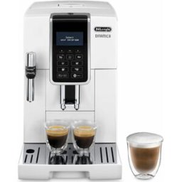 DeLonghi Expresso Broyeur De'Longhi Dinamica Blanche Feb 3535.w Blanc - Machine à café à grain 1450 W - MaxiCoffee Garantie 3 ans