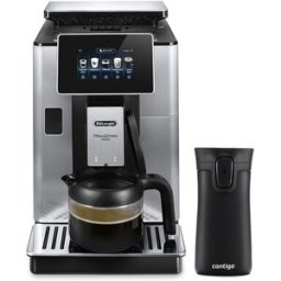 DeLonghi Expresso Broyeur De'Longhi Primadonna Soul Ecam 610.75.mb Gris - Carafe À Café + Mug Contigo Offert - Machine à café à grain 1450 W - MaxiCoffee Garantie 3 ans