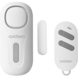 Avidsen Alarme pour porte / fenêtre blanc jeu avec télécommande 120 dB 100022