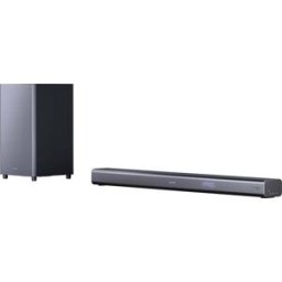 Sharp Barre de son gris foncé USB, Dolby Atmos®, avec subwoofer sans fil, Bluetooth®