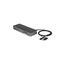 StarTech.com Station d'accueil USB Type-C/A a deux ecrans - PD 60W - Compatible Windows, macOS, Chrome OS - 2x DP/2x HDMI (DK30C2DPPDUE) - station d'accueil - USB-C - 2 x HDMI, 2 x DP - 1GbE