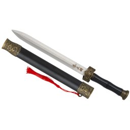 Dague dragon 26cm fourreau acier ALBAINOX