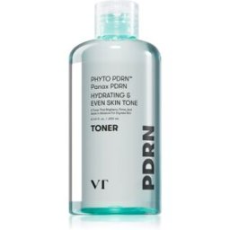 VT Cosmetics PDRN Toner lotion tonique hydratante visage pour une peau lumineuse 250 ml
