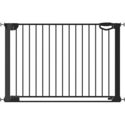Geuther Barrière de sécurité Easylock Flatstep Noire (118 à 125 cm)