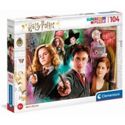 Puzzle 104 pièces Supercolor Clementoni - Harry Potter