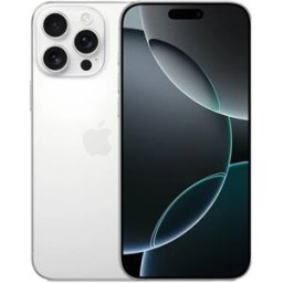 Apple - iPhone 16 Pro Max - 256 Go - Reconditionné - Correct - Titane blanc
