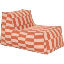 NOBODINOZ - Pouf d'extérieur Matteo - Orange - Polystyrène expansé