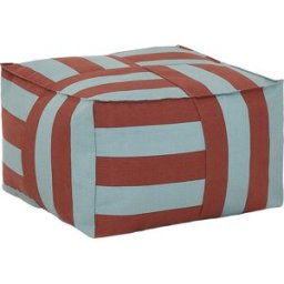 NOBODINOZ - Pouf d'extérieur Otto - Bleu - Polystyrène expansé