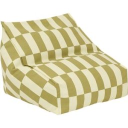 NOBODINOZ - Pouf d'extérieur enfant Vibes - Vert - Polystyrène expansé