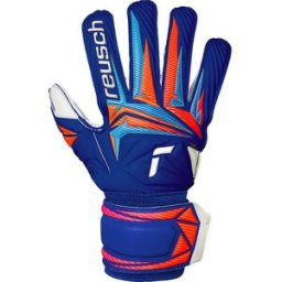 Reusch Gants De Gardien De But Junior Attrakt Advance Sharp Blu / White / Shock Orange 4.5 unisex