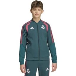 Adidas Veste Junior Présentation Real Madrid 26/27 Aurora Ivy / Wild Pink 7-8 Années Garçon,Fille