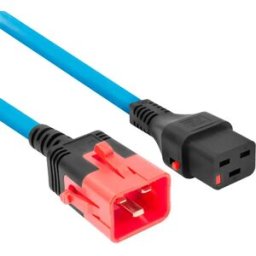 Act Cordon D´alimentation Pl0033 C19 Iec Lock-c20 Iec Lock Dual Pc3642 3 M Blue One Size unisex