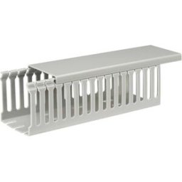 Sygonix SY-5045594 Goulotte de câblage (L x l x H) 2000 x 65 x 65 mm 1 pc(s) gris