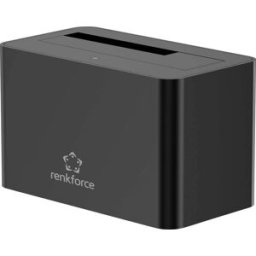 Renkforce RF-DOCKING-02 USB 3.0 SATA 6 Gb/s 1 port Station daccueil pour disque dur 3.5 pouces, 2.5 pouces