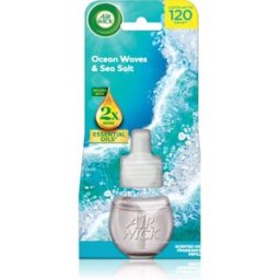 Air Wick Essential Oils Ocean Wawes & Sea Salt recharge de diffuseur électrique 19 ml