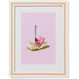 HEMA Cadre Photo 15x20 Cm Bois Rayures (blanc)