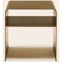 MADURA Table De Chevet Talika Laiton - DORÉ 45xP32xH45 cm