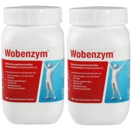 WOBENZYM enteric-coated tablets 2x 800 pcs. (double pack)