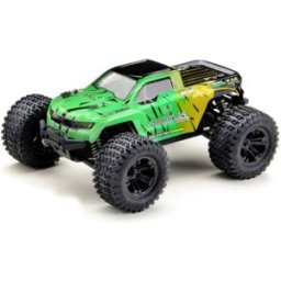 Absima MINI AMT jaune, vert brushed 1:16 Auto RC électrique Monstertruck prêt à fonctionner (RtR) 2,4 GHz