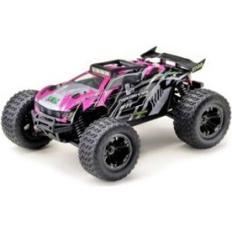 Absima Mini AT rose, gris brushed 1:16 Auto RC électrique Truggy 4 roues motrices (4WD) prêt à fonctionner (RtR) 2,4 GHz