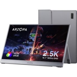 Ecran portatif Arzopa CEE E (A - G) 40.9 cm 16.1 pouces 2560 x 1440 pixels 16:9 25 ms HDMI™, USB-C®, USB Host IPS LCD