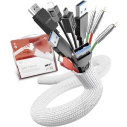 Label the Cable LTC 5120 19 pouces Gaine pour câble blanc