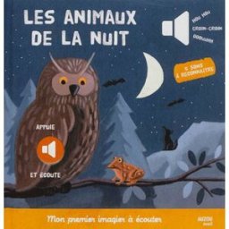 Les animaux de la nuit Christophe Boncens Auzou éveil