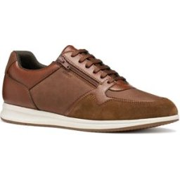 Geox Baskets Sans Lacets Avery Brown Cotto EU 41 Homme