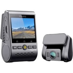 Viofo Caméra De Tableau De Bord A129 Plus Duo-g 2k + Full Hd Wifi Gps Black One Size unisex