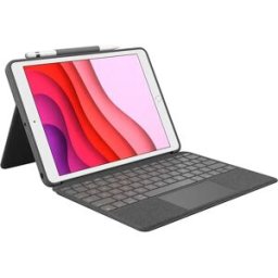 Logitech Étui Clavier Pour Tablette Ipad 10.2 Touch Grey One Size unisex