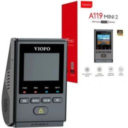 Viofo Caméra De Tableau De Bord A119 Mini 2-g 2k 60fps Wifi Gps Black One Size unisex