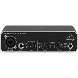 Behringer Interface Audio Umc22 Black One Size unisex
